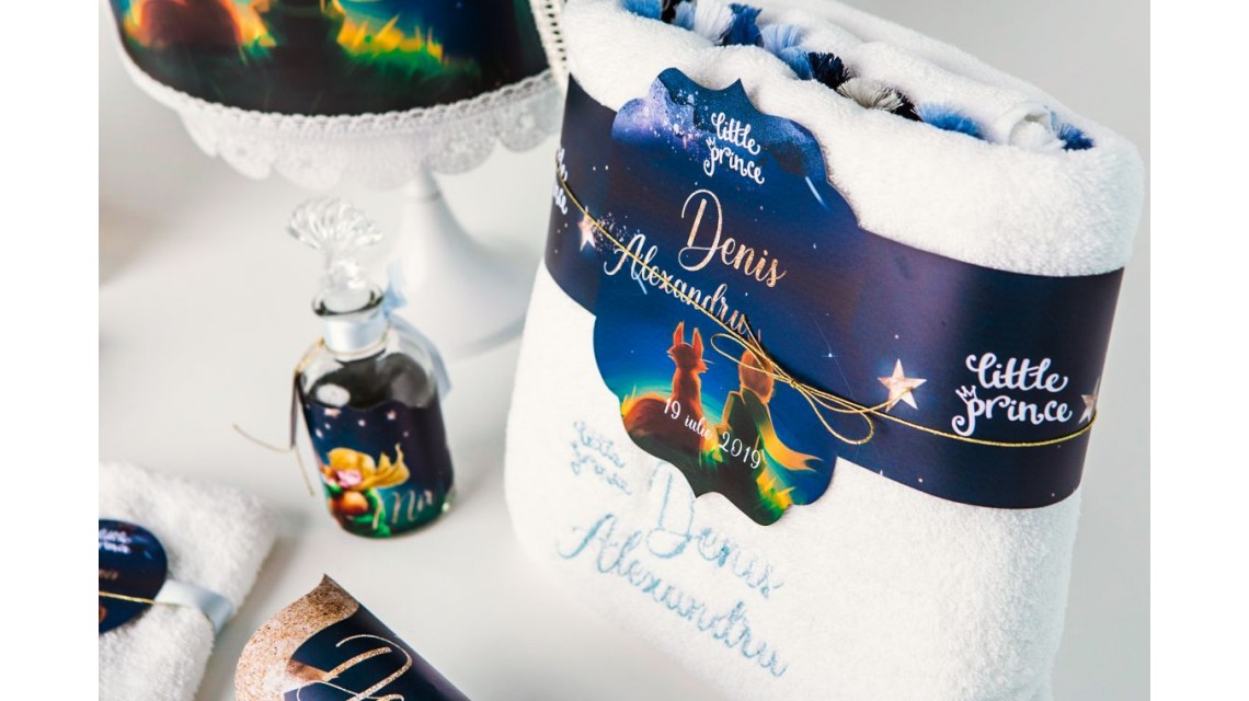 Trusou de botez pentru baieti inspirat din cartea Le petit Prince, Micul Print 12